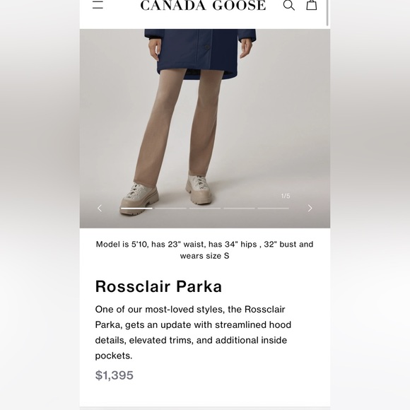 Canada Goose Rossclair Parka - Picture 9 of 11